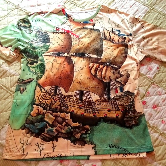 Other - Men's 2XL Vintage Ship Shirt